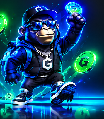 Gully Chain mascot, bullish