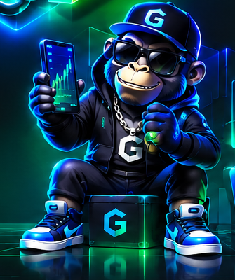Gully Chain mascot, trader